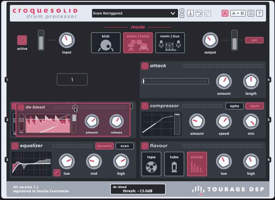croquesolid section reordering made easy